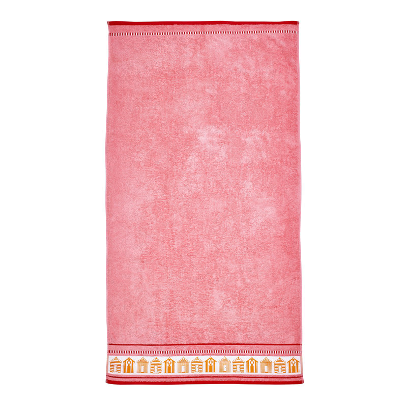 Beach Huts Cotton Extra Large Beach Towel