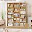 Grande bibliothèque en bois à 6 niveaux H 74 po x l 59 po Wakil-1362444347