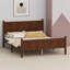 Structure de lit minimaliste de style Shaker-413998664