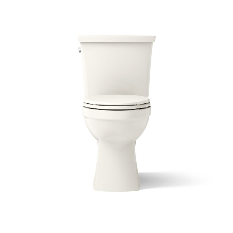 Toilette allongée deux pièces Kelston, Biscuit, Côté gauche
