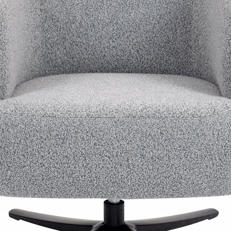 Fauteuil pivotant Cuddle, Gris