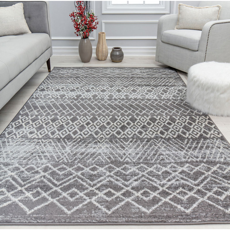 Ildiko Moroccan Indoor Rug, Rectangle 5' x 7'