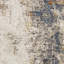Tapis bleu / beige / gris en polypropylène tissé à la machine Dunigan-1513147268