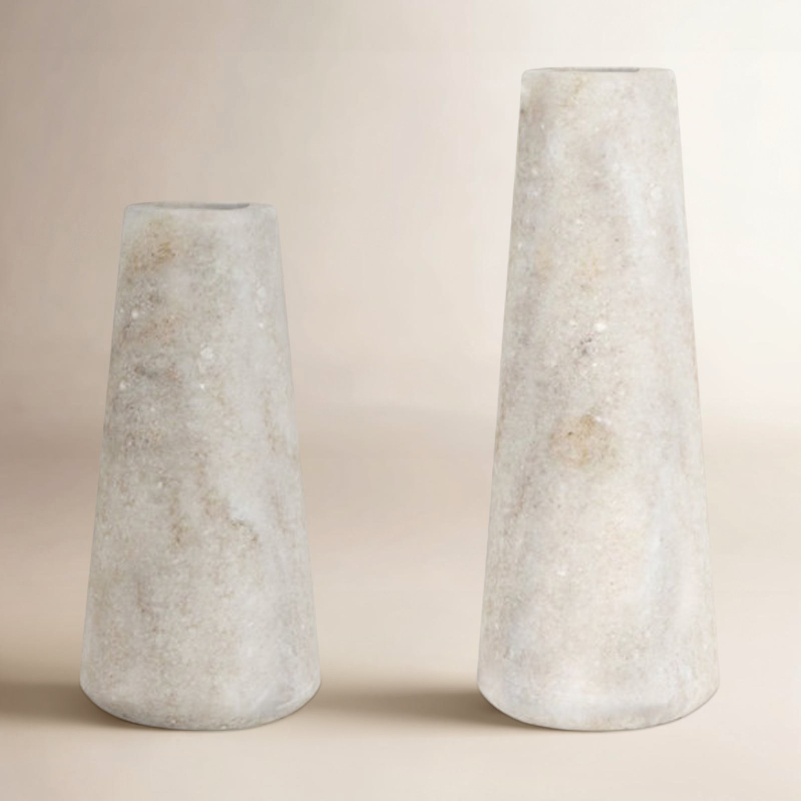 Tellis Genuine Marble Candlestick Holder