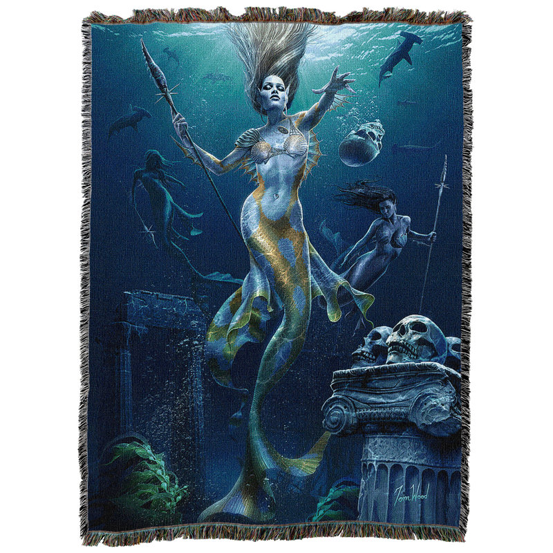 Fantasy Jacquard Throw Blanket
