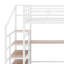 Lit mezzanine en métal avec bureau-1433268627