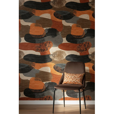 Papier peint géométrique abstrait moderne