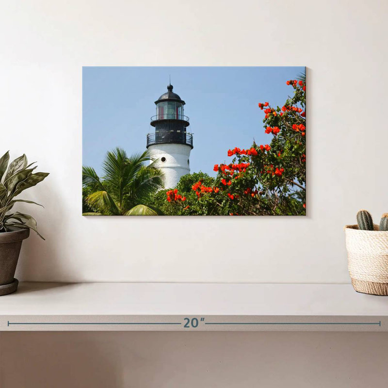 Lilie, phare emblématique de Key West, H 8 po x l 12 po
