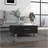 Coffee Table, One Drawer, Four Legs, Black