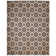 Edith Geometric Area Rug in Black/Brown