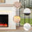 Hanniel Simple Surround Electric Fireplace-1086875622