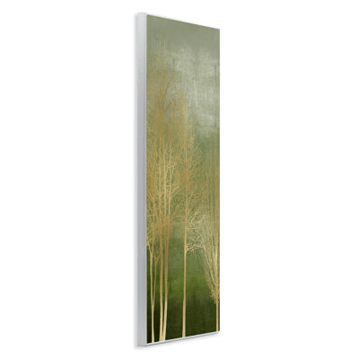Minimal Gold Branches Wall Plaque, design by Kate Bennett