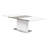 Elodie 71" to 94.5" Extendable White Dining Table 