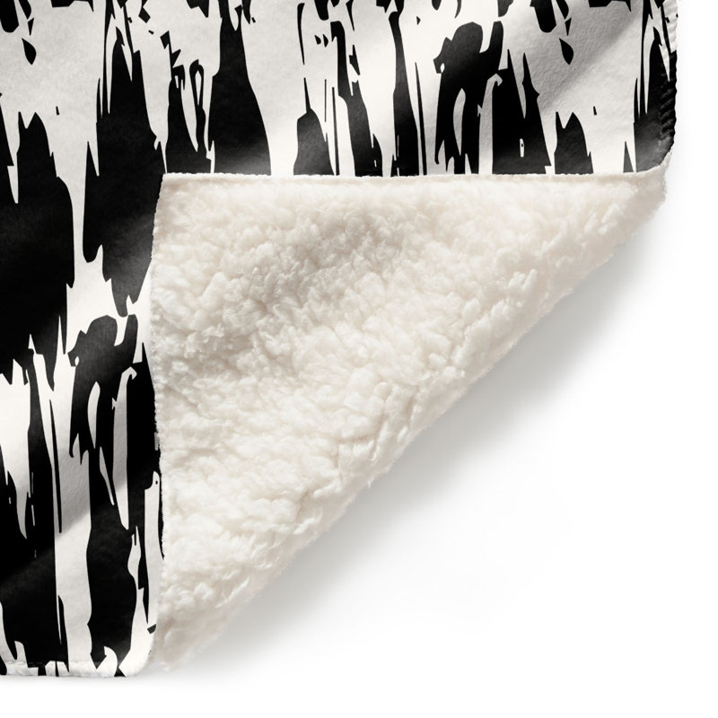 Couverture d’encre 1 sherpa doux, l 68 po x L 80 po