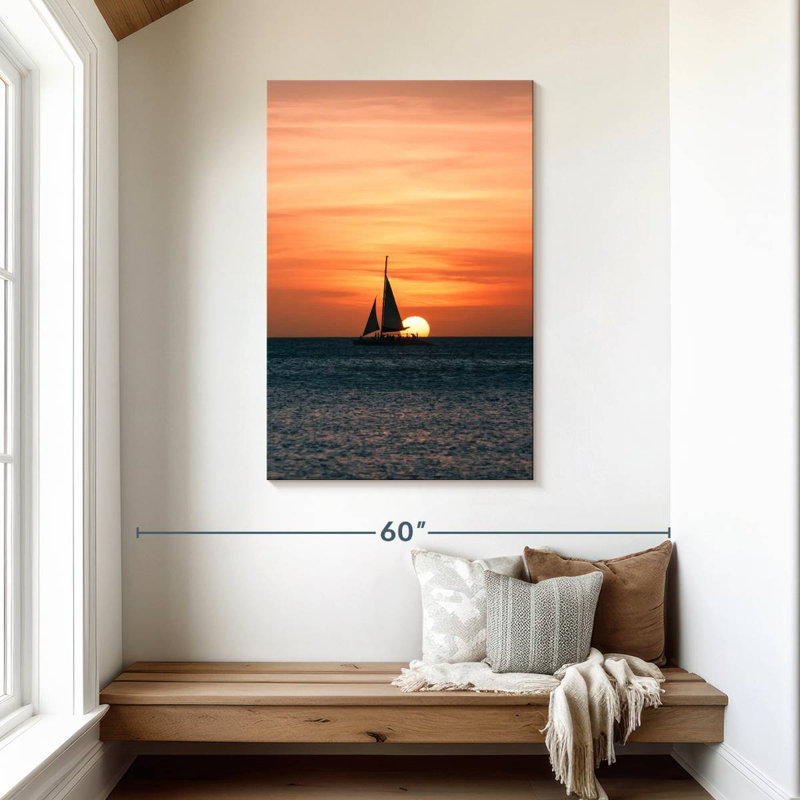 Mehar Palm Beach Aruba Sailboat, 45" H x 30" W