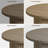 Cesiro Modern Round Coffee Table With Fluted Base-1849754012