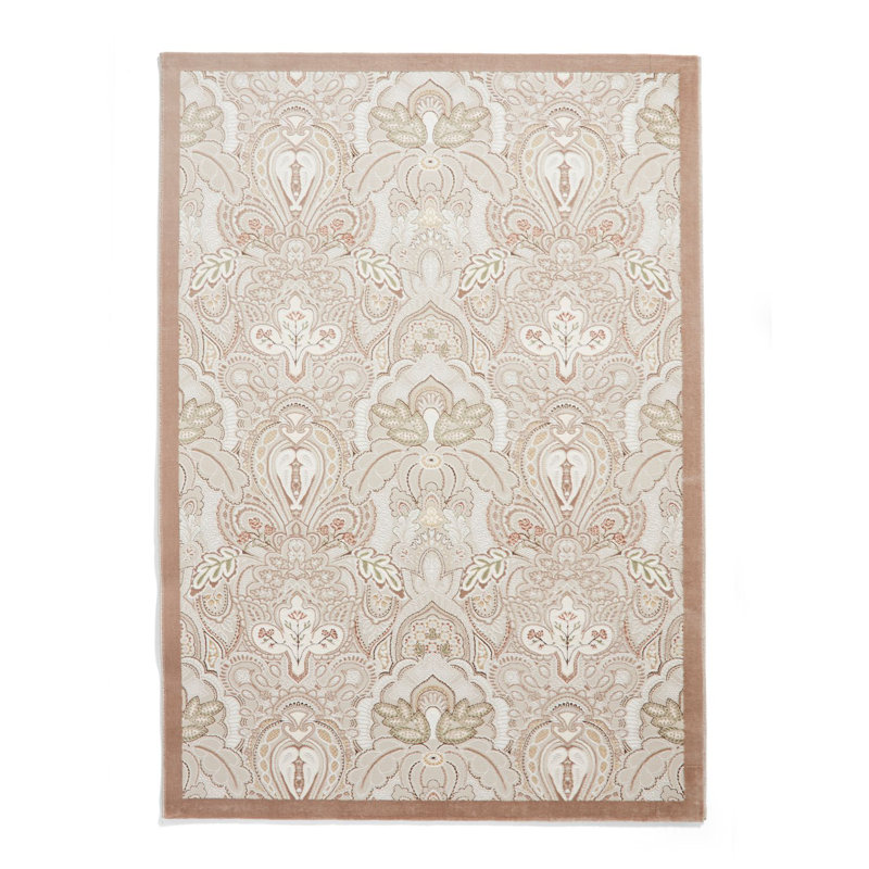 Laurence Llewelyn-Bowen Cathkin Damask Rug, Rectangle 160cm x 230cm