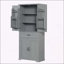 Armoire de salle de bain polyvalente avec plusieurs compartiments pour un rangement efficace