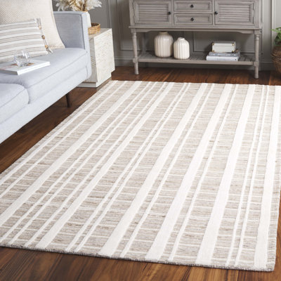 Tapis ivoire / taupe Armengol 651