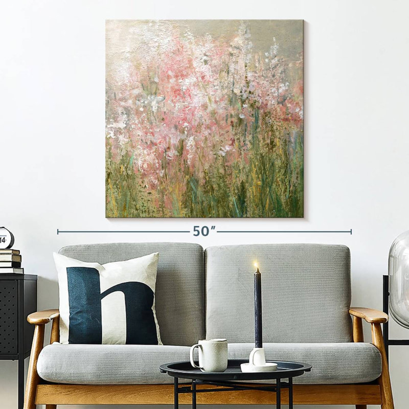 Wild Garden, 33" H x 33" W