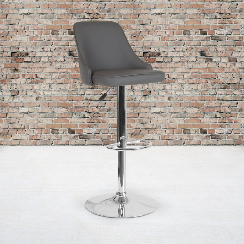 Tabouret de bar Glencoe, gris