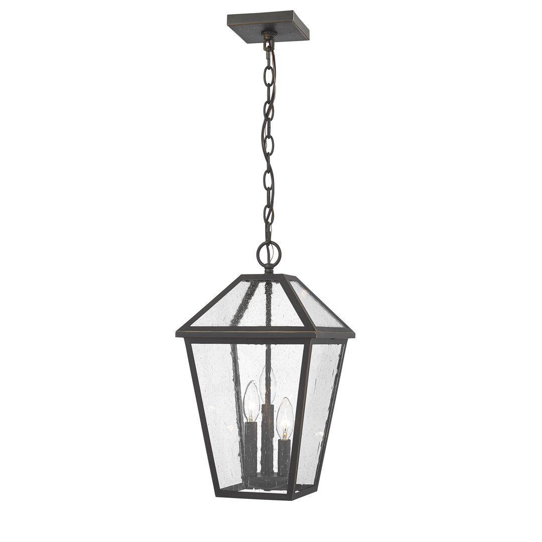 Swerve 3 -Bulb Outdoor Hanging Lantern Lark Manor™ 