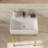 Wenty 17'' White Ceramic Rectangular Bathroom Sink