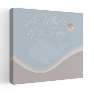 Une baleine de baleine fantaisiste, art côtier
