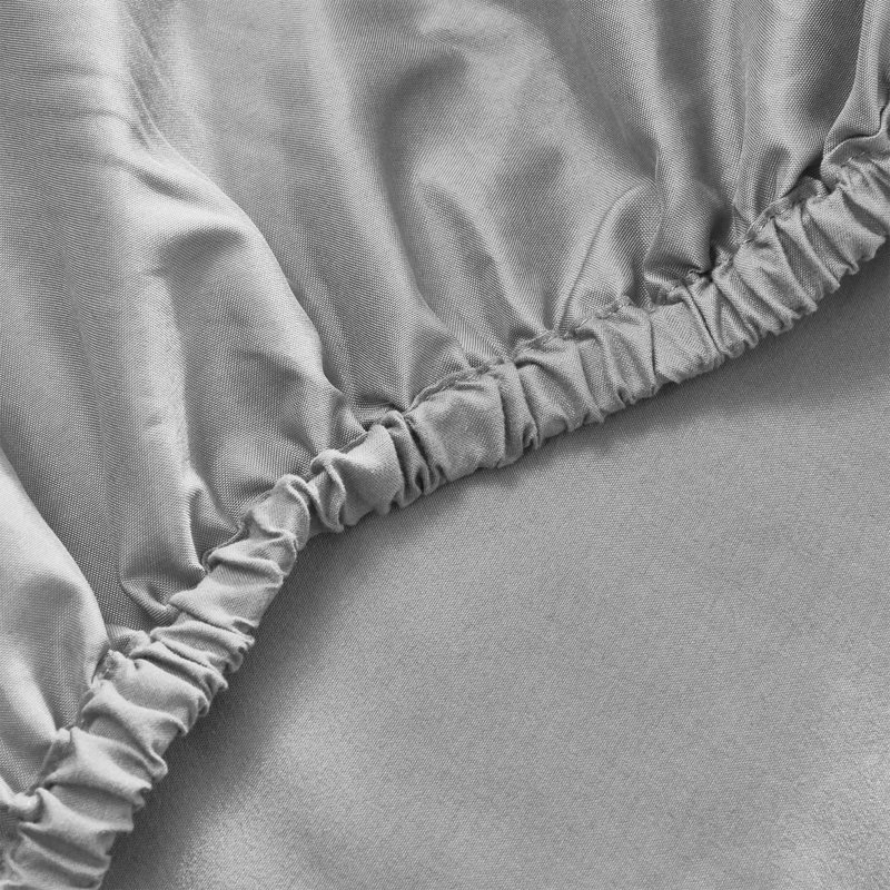 Ensemble d'édredon réversible 5 pièces pour lit simple 5 pièces, Gris