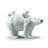 Mummy Bear and Babies Figurine