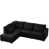 Tissu noir est en rupture de stock