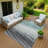 Machine Washable Indoor/Outdoor Jenning ACN2272 Stripes Rug-18520379