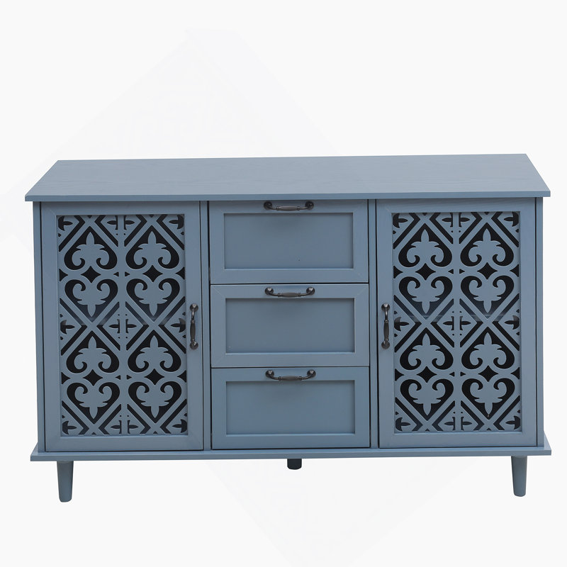 Armoire d'appoint Cacy, Blue