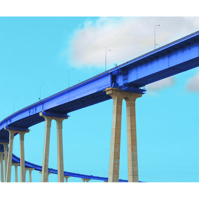 Coronado Bridge, San Diego California - Canvas Photograph