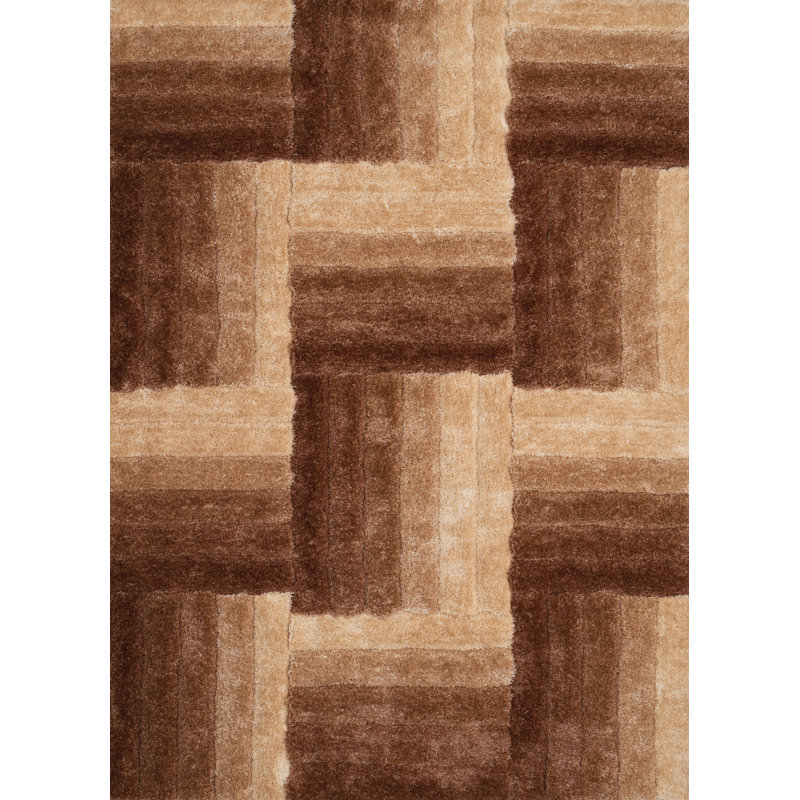Tapis beige area Fitts, 7 pi 10 po x 10 pi 6 po