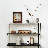 Airyonna Mahogany Solid Wood Storage Shadow Box Picture Frame