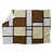Brown/White