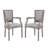Modway Penchant Upholstered Wood French Dining Armchairs-635018017