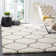 Girault Geometric Shag Area Rug