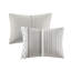 Ensemble de literie en coton de qualité supérieure, texture douce chenille, confort de chambre moderne