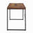 Rectangular Top Writing Desk With Metal Legs-561901940