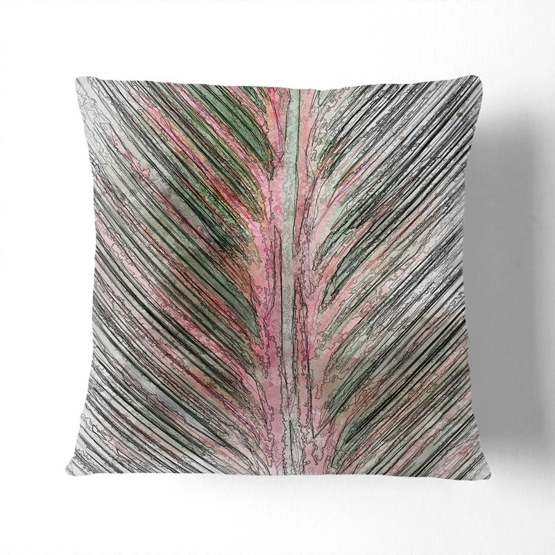 Square Throw Cushion, 40cm H x 40cm W x 15cm D