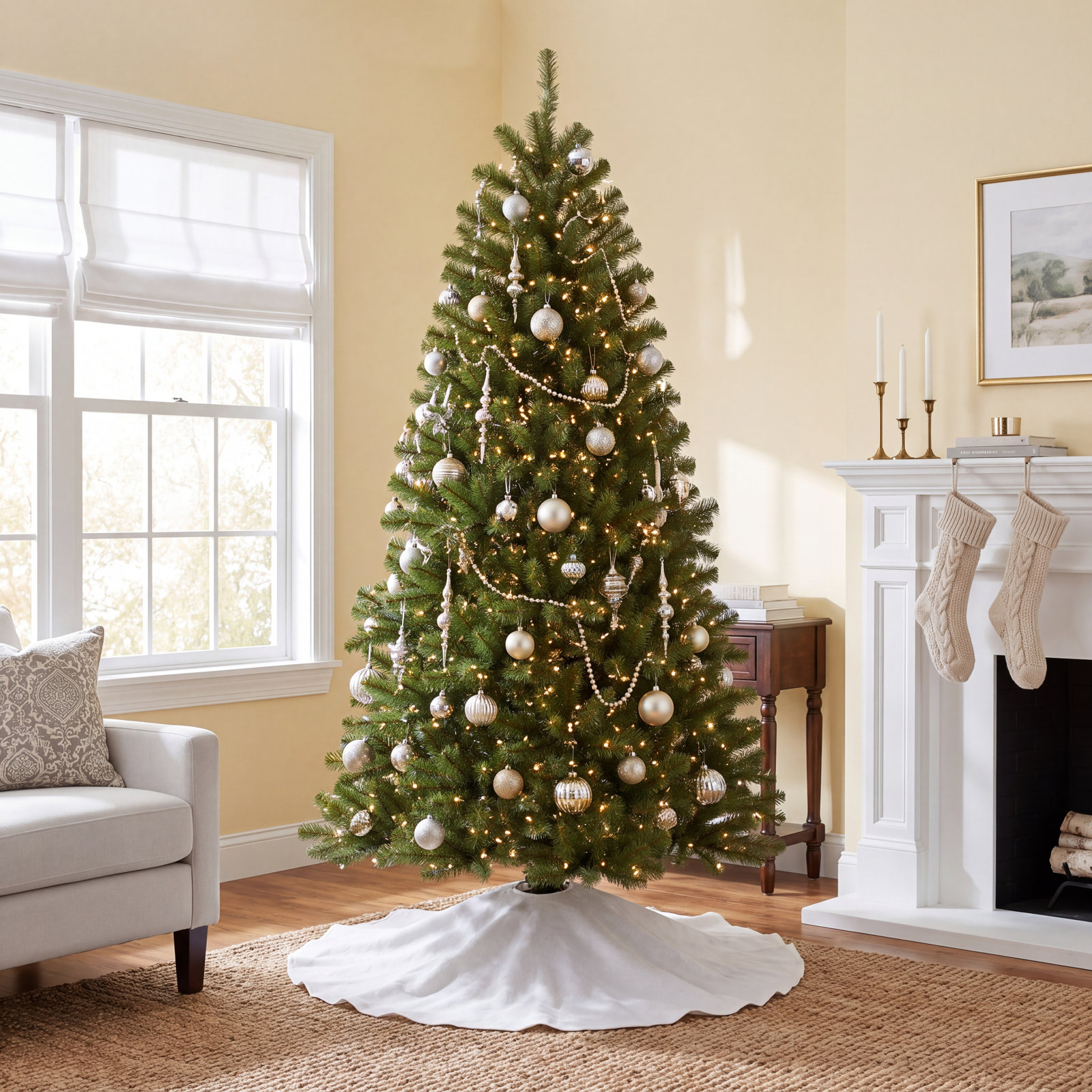 Camron Spruce Christmas Tree, 7.5 FT