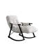 Chaise berçante pliante décontractée, fauteuil berçant, chaise d'appoint et fauteuil de salon-276364492