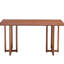 Bureau de salle à manger en bois chinois rétro, couleur noyer pour la pièce, table de bureau en bois massif, bureau à la maison rétro, salon-442642242-442642244