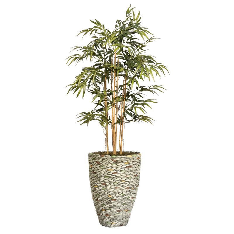Bambou artificiel 66,5 "en pot Panama
