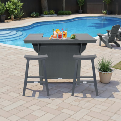 Bailey-Cabo Serving Counter(3-Piece Set)