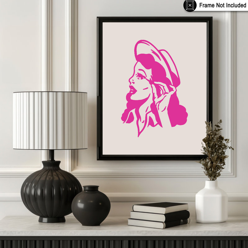 Cowgirl No1, 16"H x 20"W, Poster, Unframed