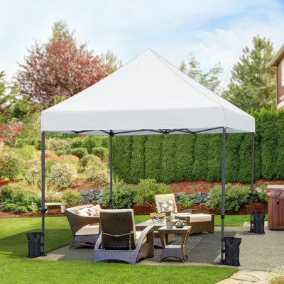 Stannards 10 x 10 FT Pop-Up Canopy Steel Party Tent