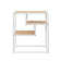 Anfal  Modern Minimal Floating Shelf End Table